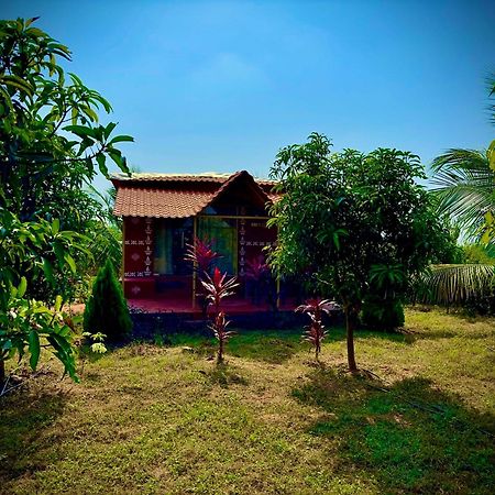 Mangohut Farmhouse Pool Villa Hyderabad Bagian luar foto