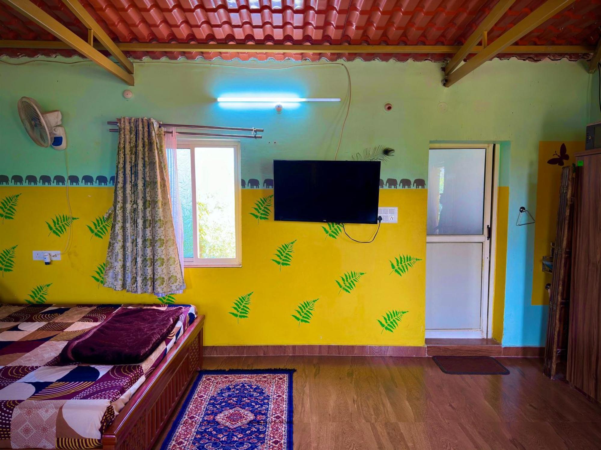 Mangohut Farmhouse Pool Villa Hyderabad Bagian luar foto