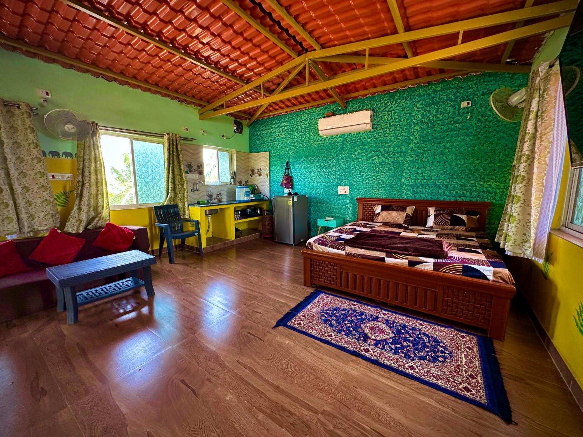 Mangohut Farmhouse Pool Villa Hyderabad Bagian luar foto